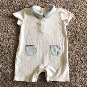 Janie and Jack collared romper